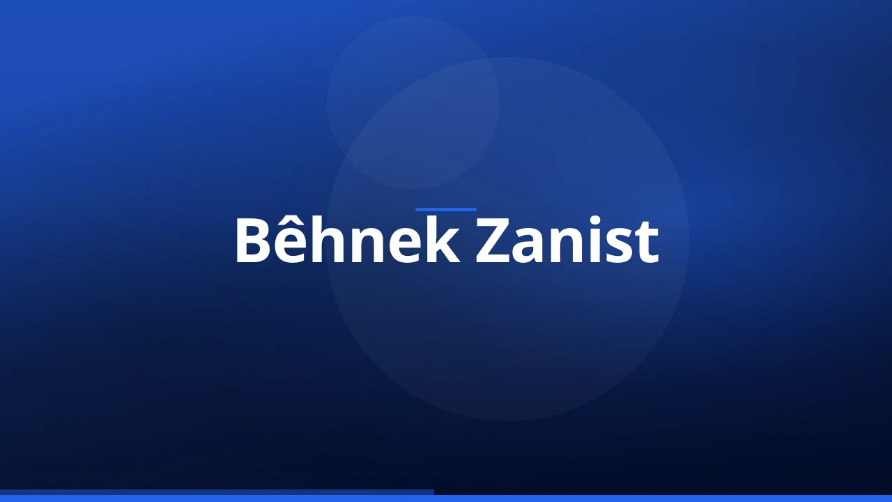 Bêhnek Zanist