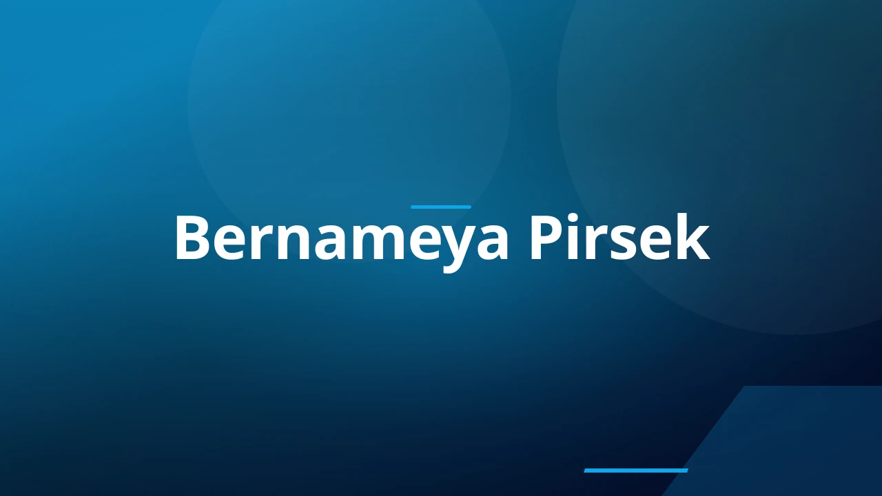 Bernameya Pirsek