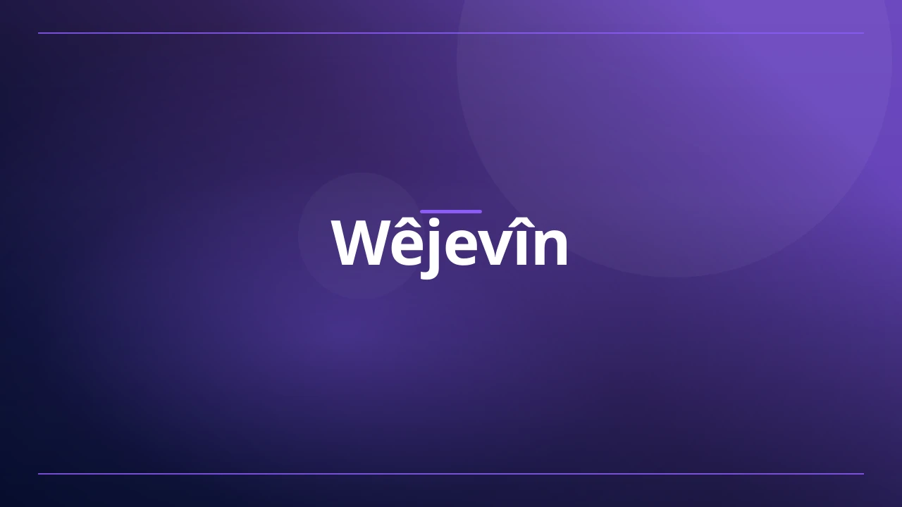 Wêjevîn
